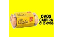 ESTOJO COM 10 OVOS CAIPIRA 